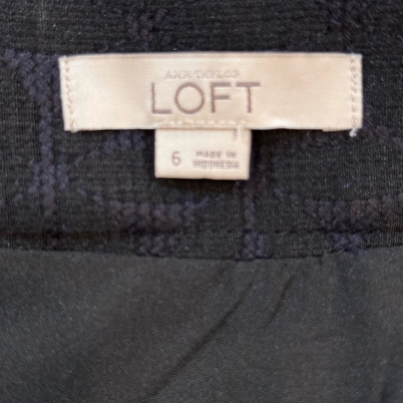 Loft Dropped Waist Floral Jacquard Mini - Picture 2 of 7